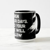 Mug Concevez vos journées... (Devant droit)