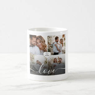 Mug Concevez votre propre amour Collage de photos
