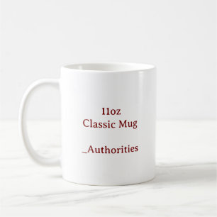 Mug Concevez votre propre classique 11oz