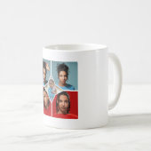 Mug Concevez Votre Propre Collage de 5 Photos (Devant droit)