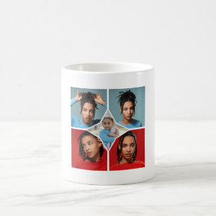 Mug Concevez Votre Propre Collage de 5 Photos