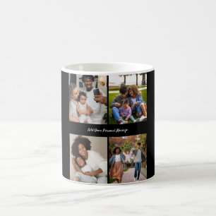 Mug Concevez votre propre collection de 4 photos