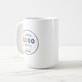 Mug Concevez Votre Propre Création de Logo (Devant gauche)