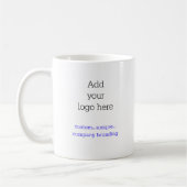 Mug Concevez votre propre image ou logo personnalisé (Gauche)