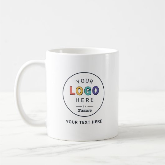 Mug Concevez votre propre logo de marque (Gauche)