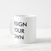 Mug Concevez votre propre Musique blanche personnalisé (Devant gauche)