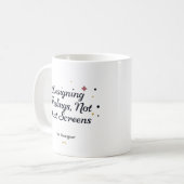 Mug Concevoir des émotions, pas seulement des écrans – (Devant gauche)