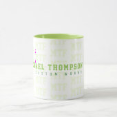 Mug Concevoir un monogramme, nom + initiales, chaux (Centre)