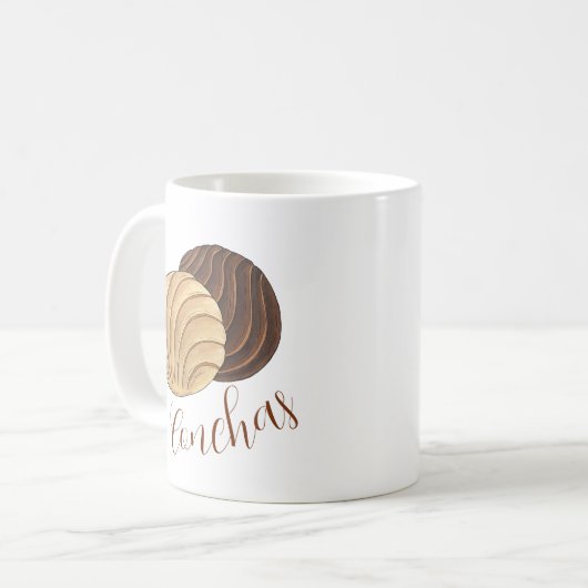 Mug Conchas Pan mexicain Dulce Sweet Bread Panadería (Devant gauche)