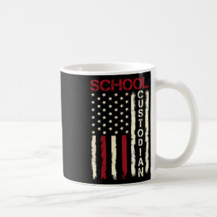 Mug Concierge Scolaire Drapeau Américain Usa Appreciat