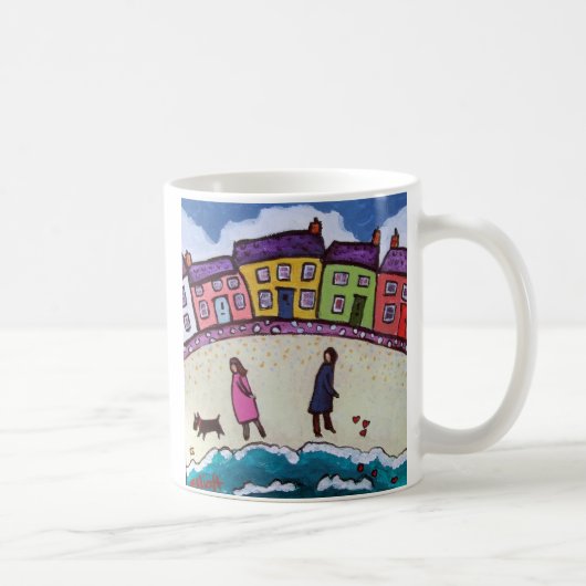 Mug Conclusion de l'amour sur la plage par Hélène (Droite)