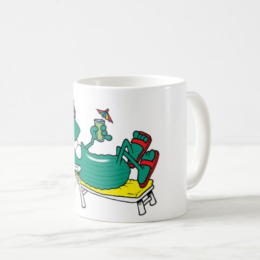 Mug Concombre Cool (Devant droit)