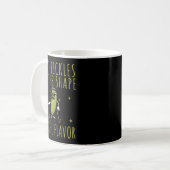 Mug Concombre Drôle Manger des Cornichons pour la Form (Devant gauche)