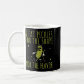 Mug Concombre Drôle Manger des Cornichons pour la Form (Gauche)