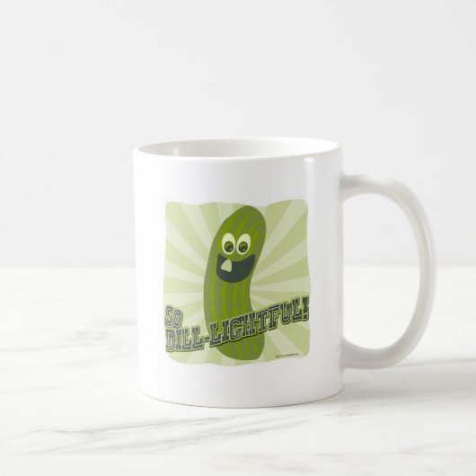Mug Concombre Funny et Délicieux (Droite)