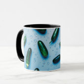 Mug Concombre végétarien vert Cool frais (Devant gauche)
