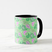 Mug Concombres turcs motif abstrait à pois (Devant droit)