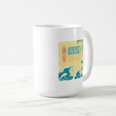 Mug Concours |1983 de surf de cavalier de surf (Devant droit)