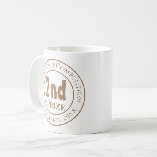Mug Concours 2e Prix Trophée (Devant gauche)