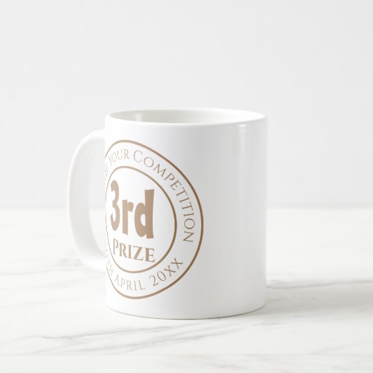 Mug Concours 3e Prix Trophée (Devant gauche)