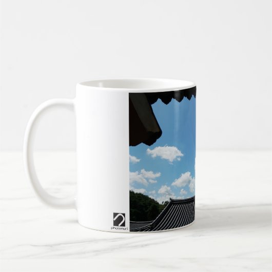 Mug Conçu avec une photo de Corée du Sud, Imprimé (Gauche)