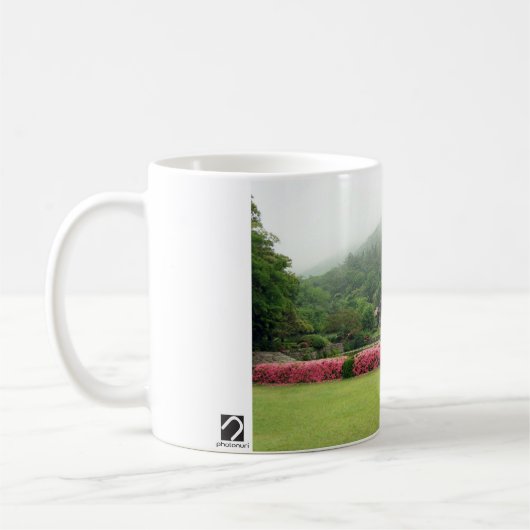 Mug Conçu avec une photo de Corée du Sud, Imprimé (Gauche)