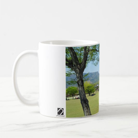 Mug Conçu avec une photo de Corée du Sud, Imprimé (Gauche)