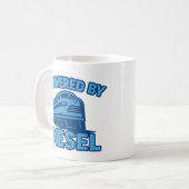 Mug Conçu par Train Diesel Rétro (Devant gauche)