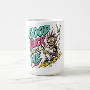 Mug Conçu pour l'Absurdité – Dessin Animé de Monstre D