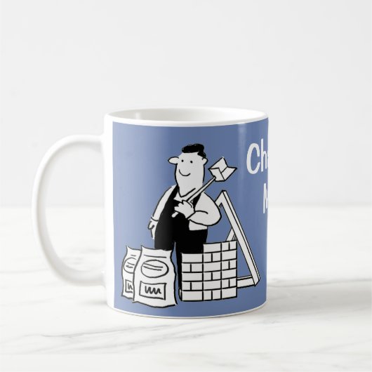 Mug Conçu pour le Builder. Créateurs amusants (Gauche)