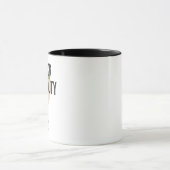 Mug Conçu pour le service de biberon Papa drôle (Centre)