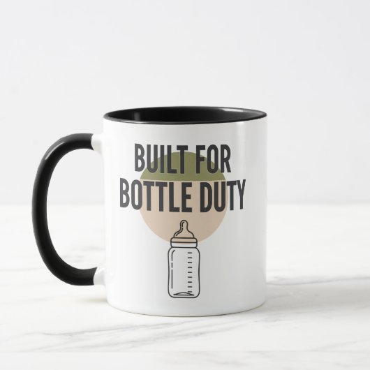 Mug Conçu pour le service de biberon Papa drôle (Gauche)