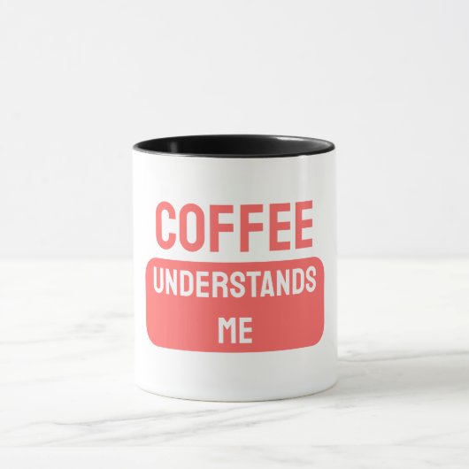 Mug Conçu simplement (Centre)