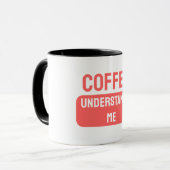Mug Conçu simplement (Devant gauche)