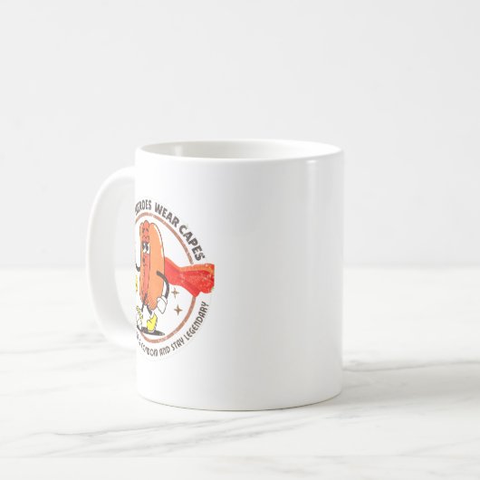 Mug Condom Legend Inappropriate Funny 90s Retro T Funn (Devant gauche)