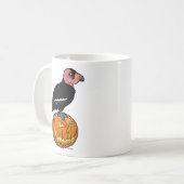 Mug Condor de Californie Halloween (Devant gauche)