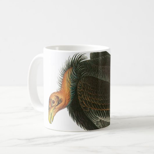 Mug Condor de Californie par Audubon (Devant gauche)