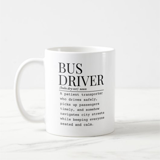 Mug Conducteur de bus (Gauche)