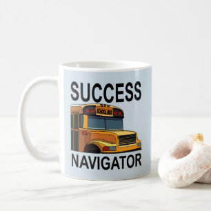 Mug Conducteur de bus scolaire Success Navigator