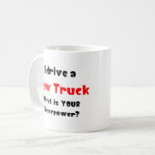 Mug conducteur de camion remorque (Devant gauche)