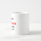 Mug conducteur de camion remorque (Centre)