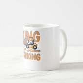 Mug Conducteur de chariot élévateur à fourche Conducte (Devant droit)