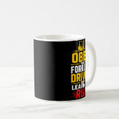 Mug Conducteur de chariot élévateur drôle (Devant droit)