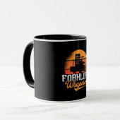 Mug Conducteur de chariots élévateurs à fourche Conduc (Devant gauche)