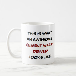 Mug conducteur de ciment, génial