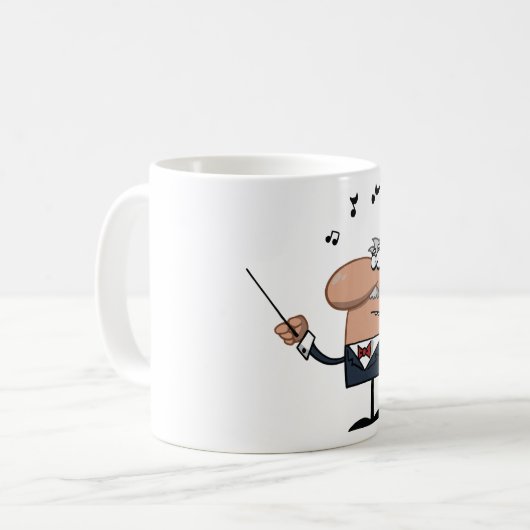 Mug Conducteur de dessin (Devant gauche)