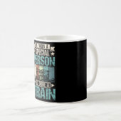 Mug Conducteur de train cool (Devant droit)