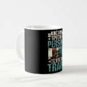Mug Conducteur de train cool (Devant gauche)