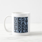 Mug Conducteur désigné, Animal responsable de la fête (Gauche)