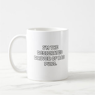 Mug Conducteur désigné de la typographie de mauvais je